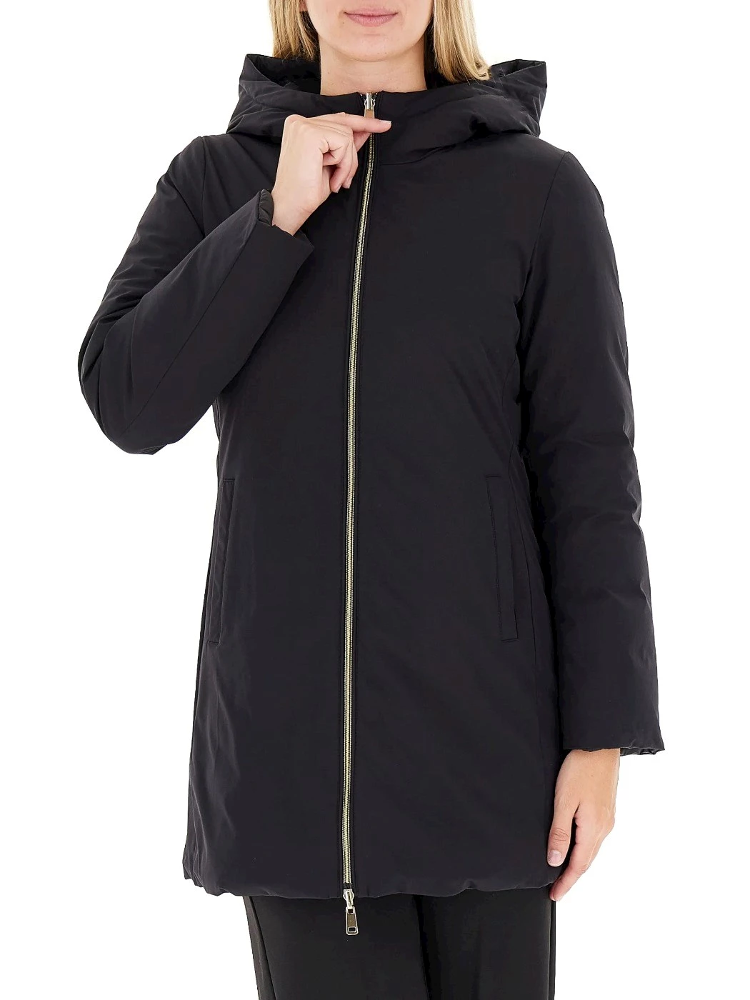 Emme Marella long reversible downproof jacket
