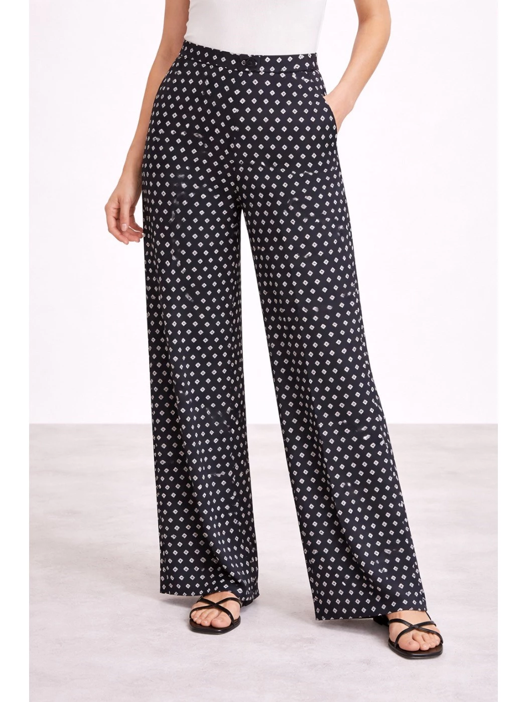 Emme Marella patterned trousers