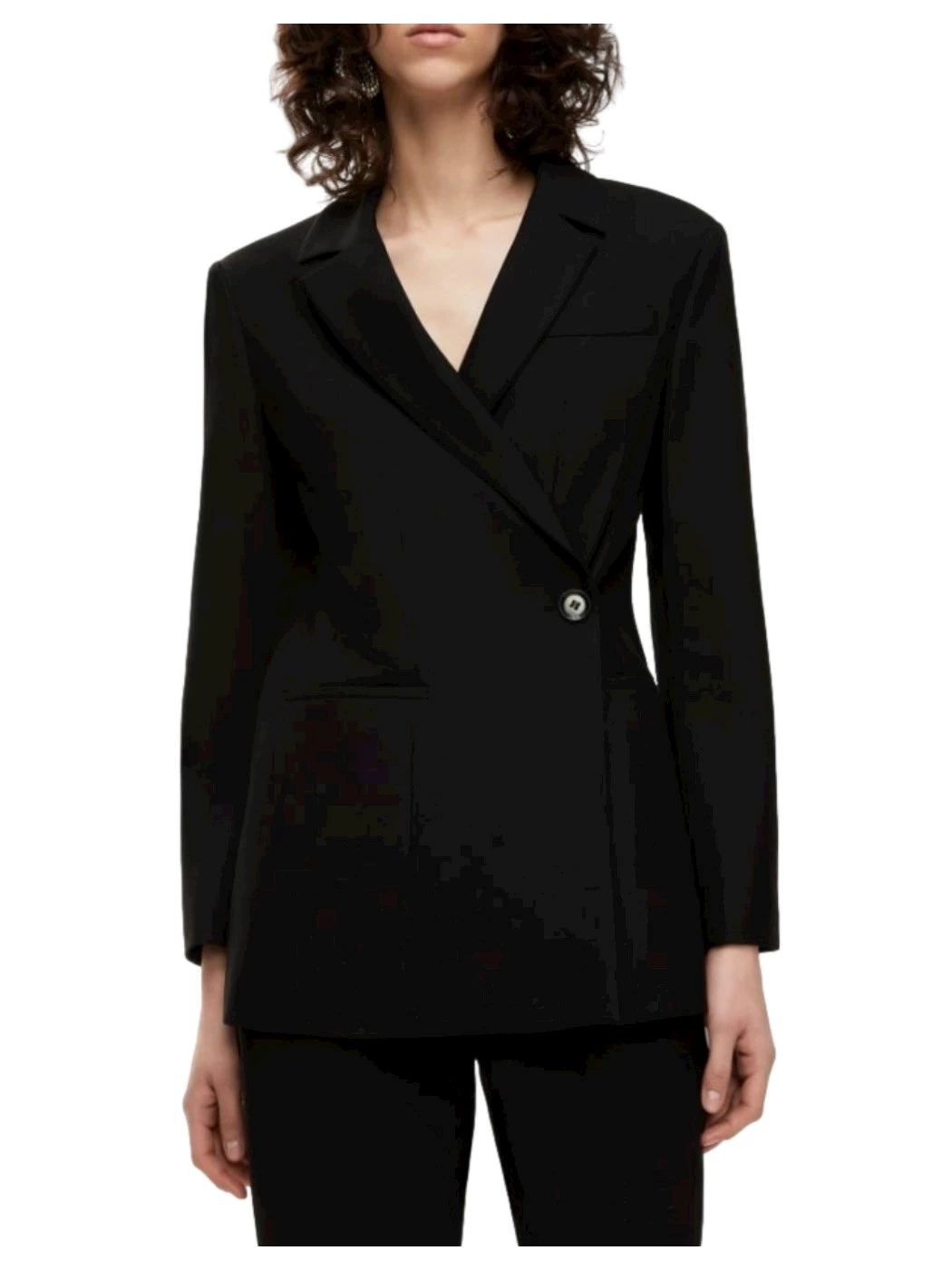 IBlues solid color bistretch twill jacket