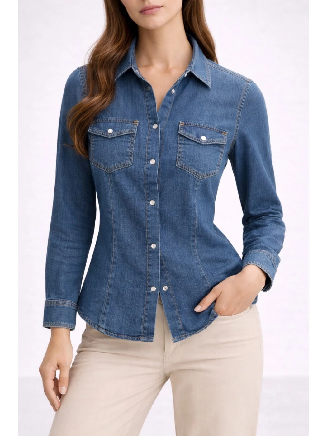 Emme Marella denim shirt