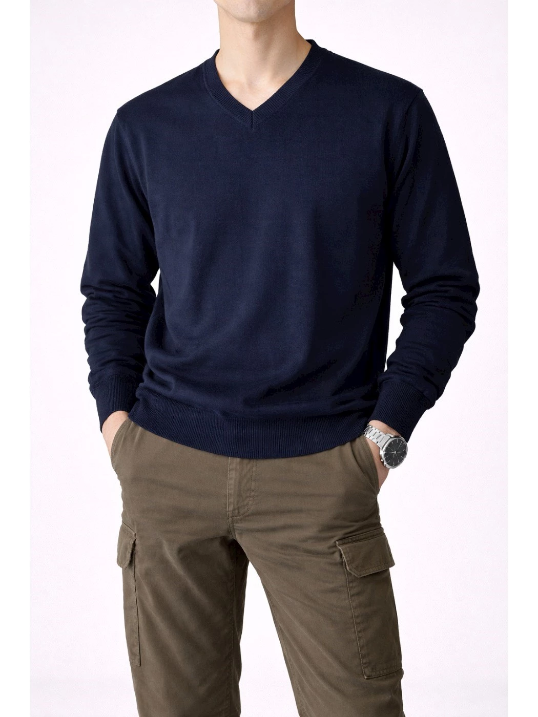 V-neck sweater QB/24