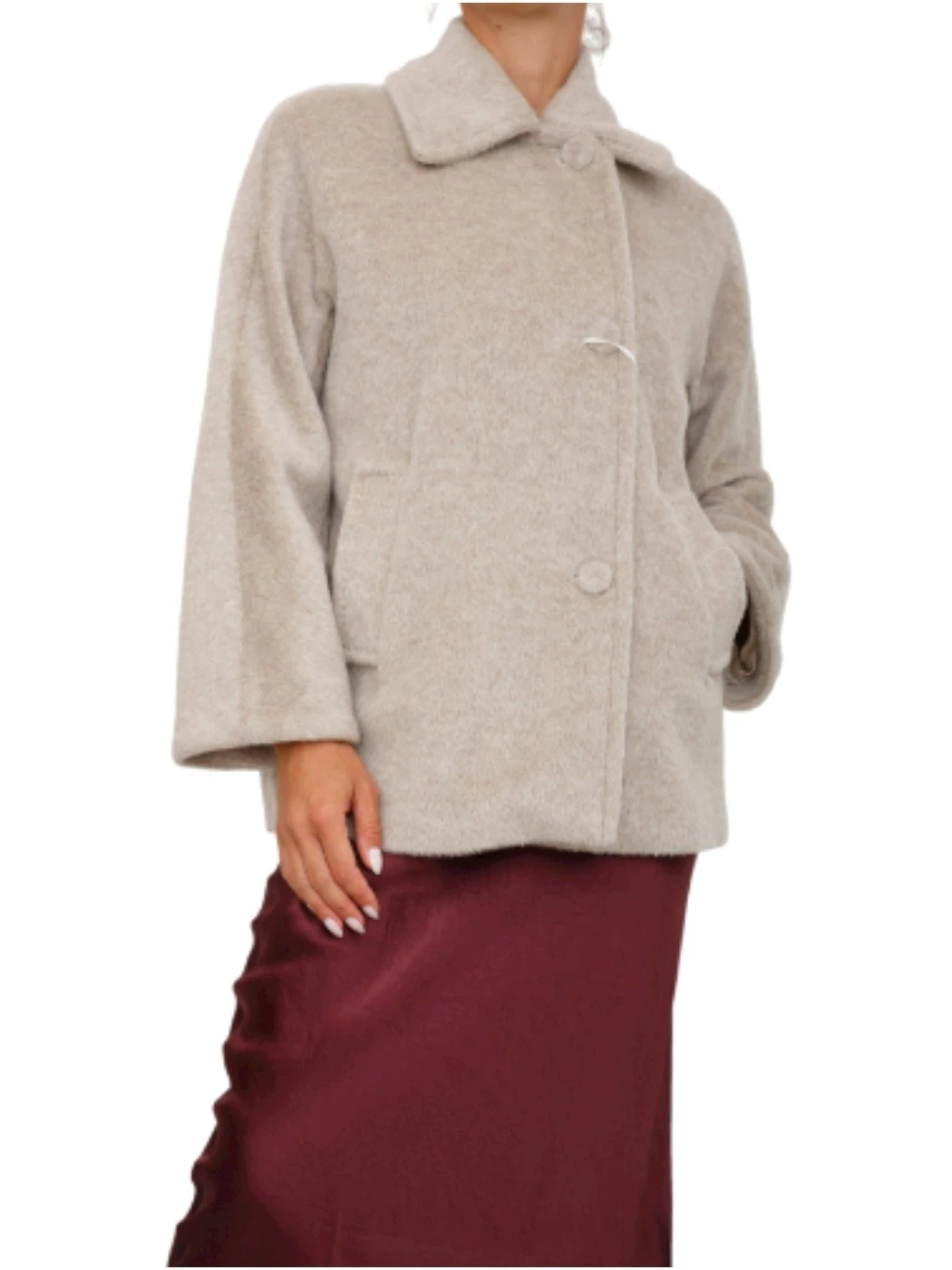 IBlues brushed jacket