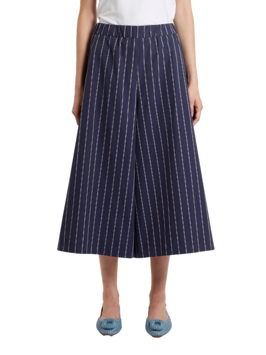 IBlues wide cropped trousers