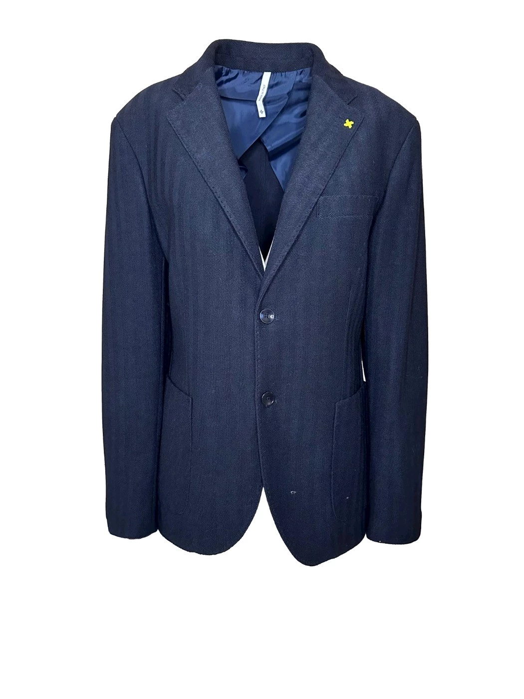 Alessandro Gilles blue slim jacket