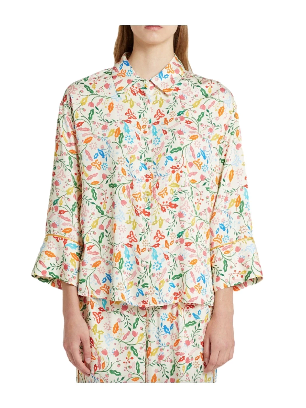 IBlues viscose satin shirt