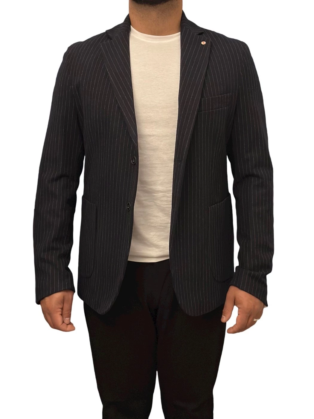 Pinstripe fitted jacket QB/24