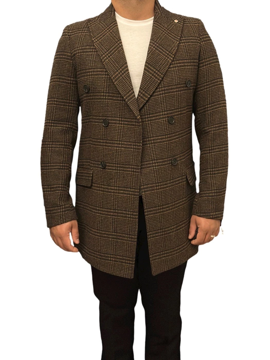 Double-breasted coat QB/24