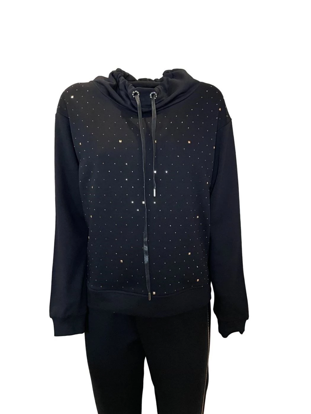 Diana Gallesi Sweatshirt with rhinestones