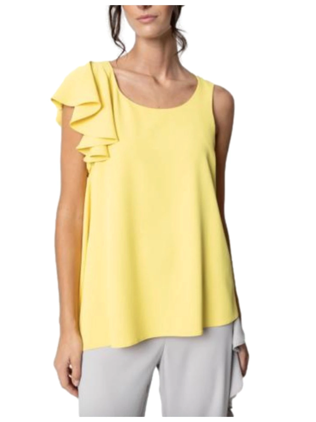Giulia Valli ruffled top