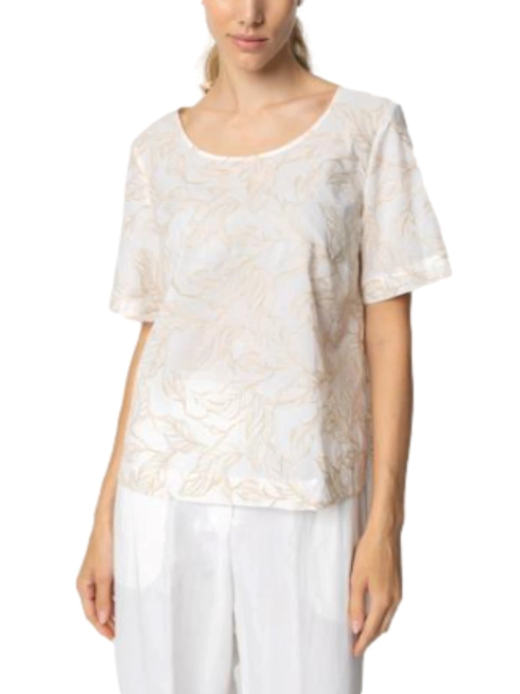 Blouse with Giulia Valli embroidery
