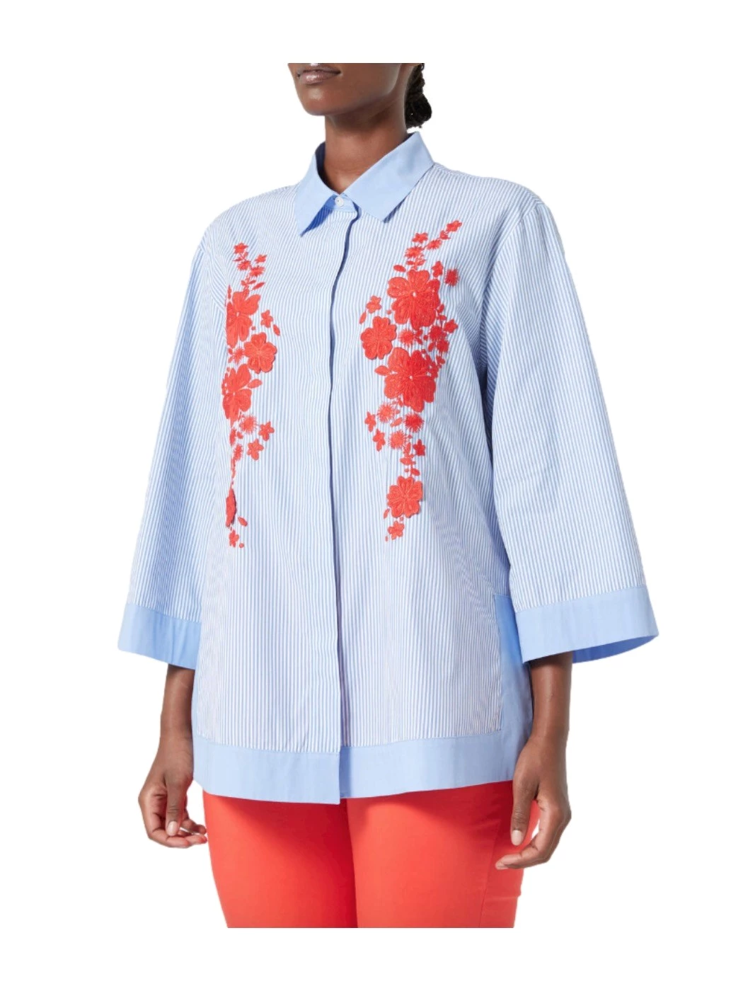 Cotton poplin shirt Marina Rinaldi