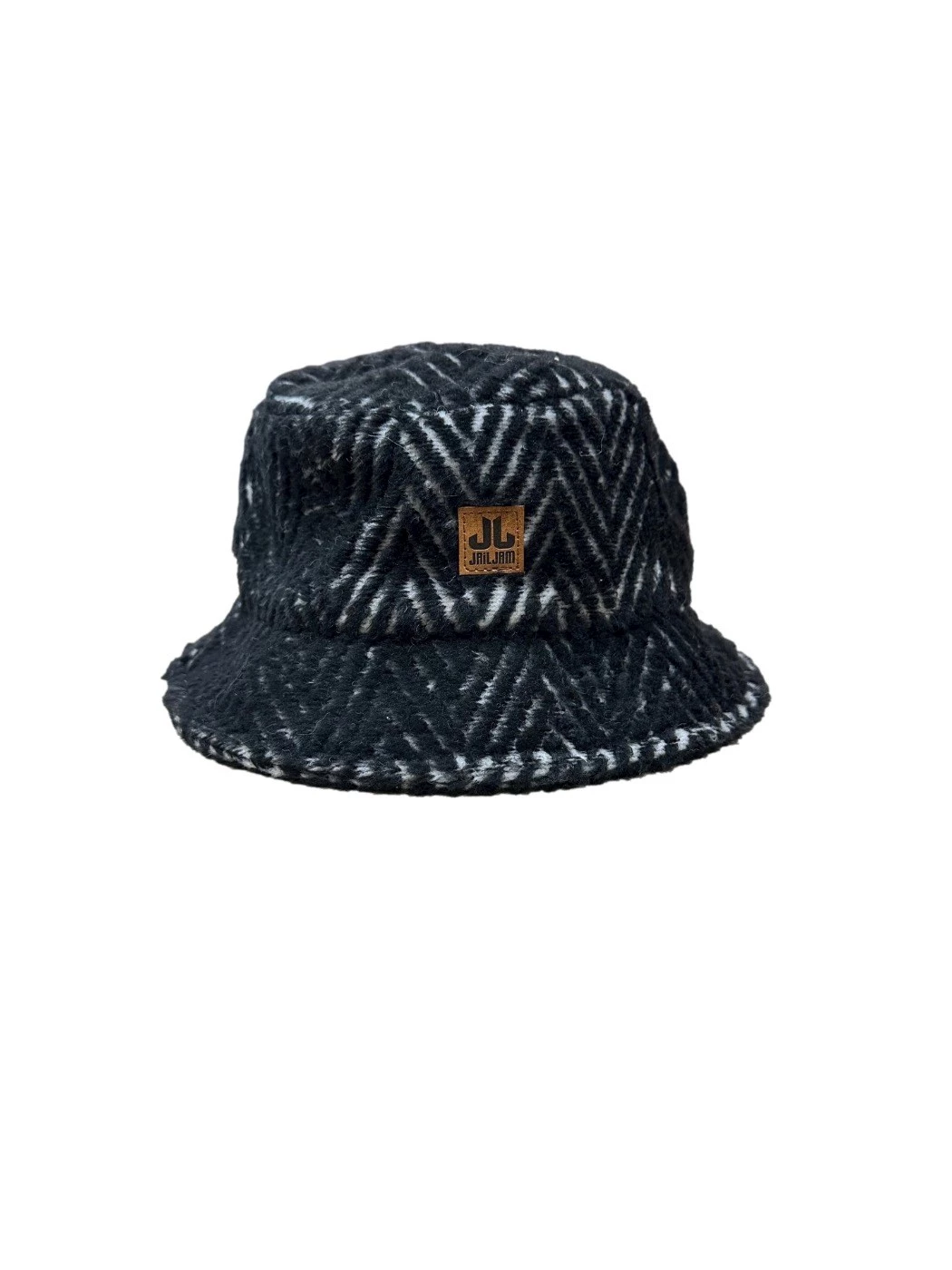 Herringbone fabric bucket hat Mirage