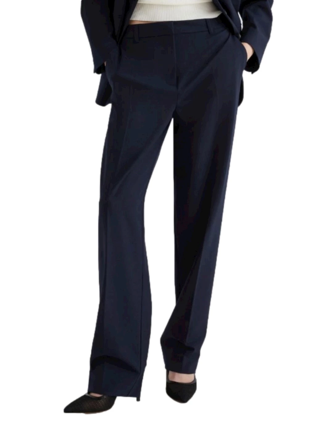 Marella slim-fit bi-stretch trousers