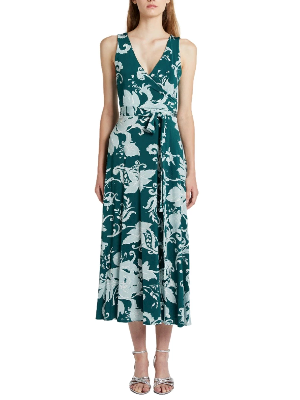 IBlues patterned jersey dress