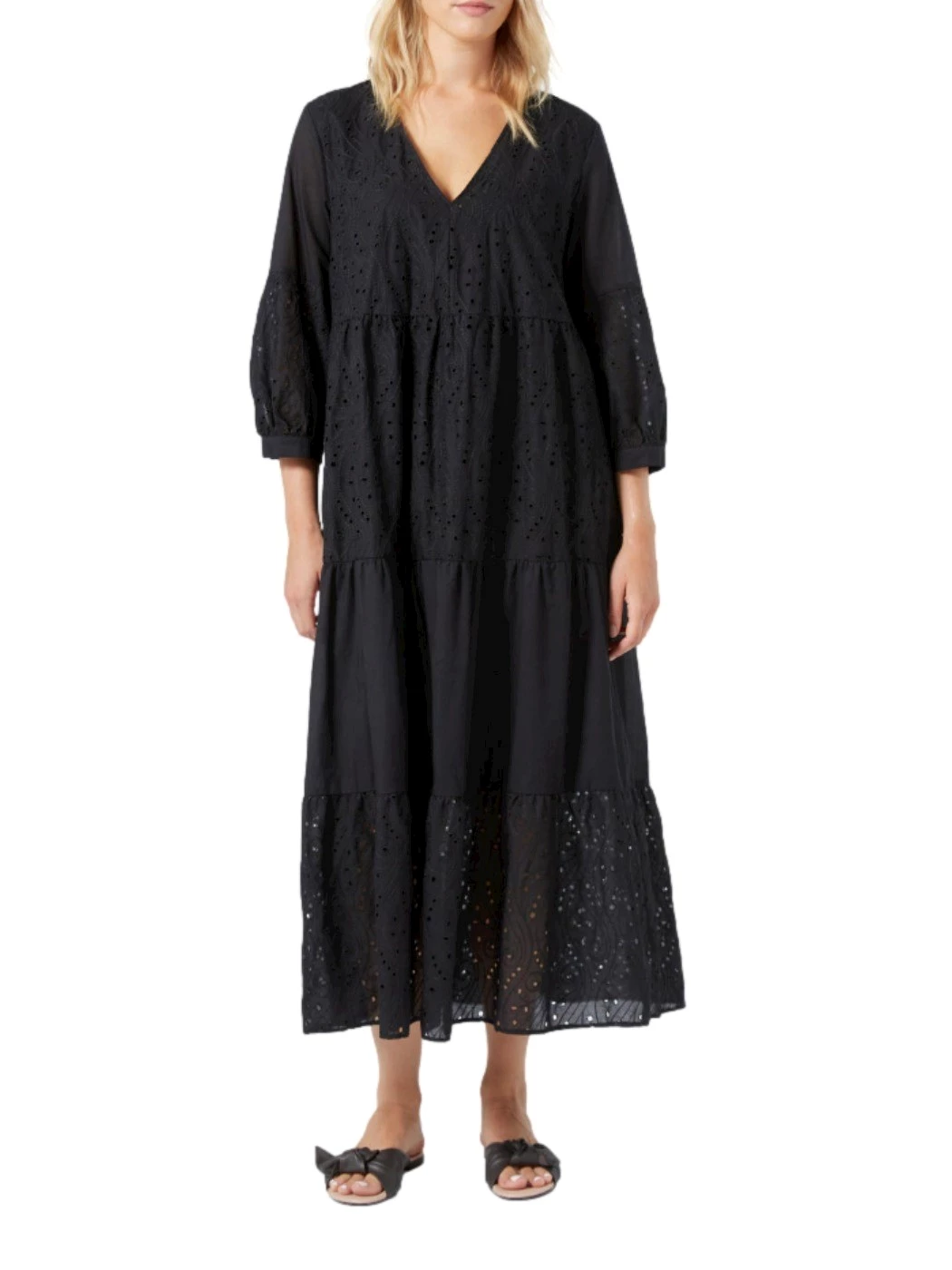 Broderie anglaise dress Marina Rinaldi