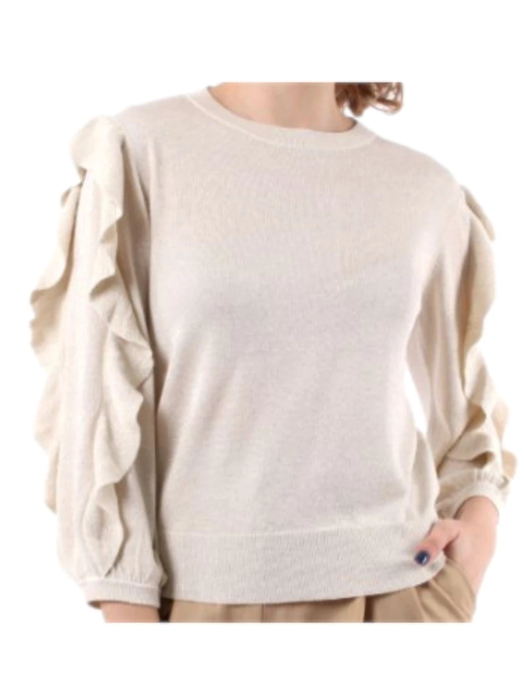 Emme Marella lurex viscose sweater