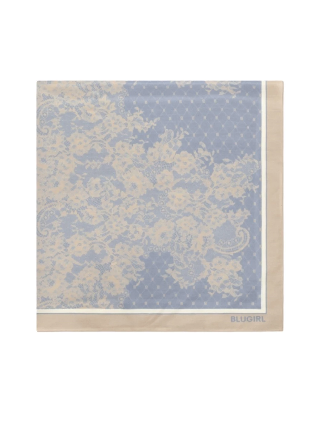 BLUGIRL lace print scarf