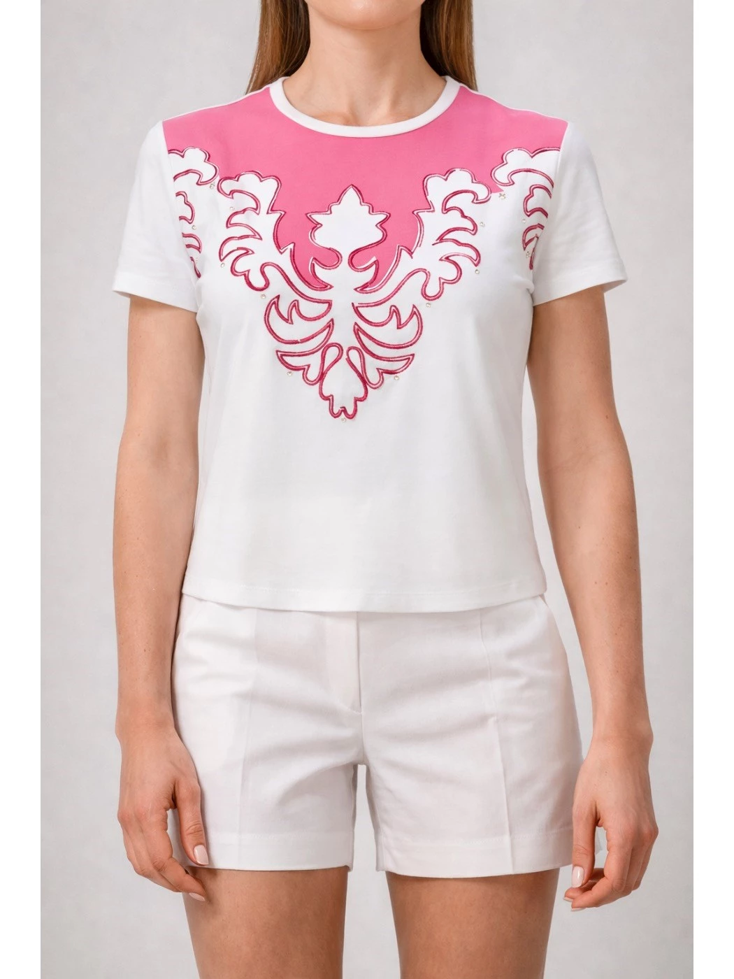 T-Shirt with IBlues print