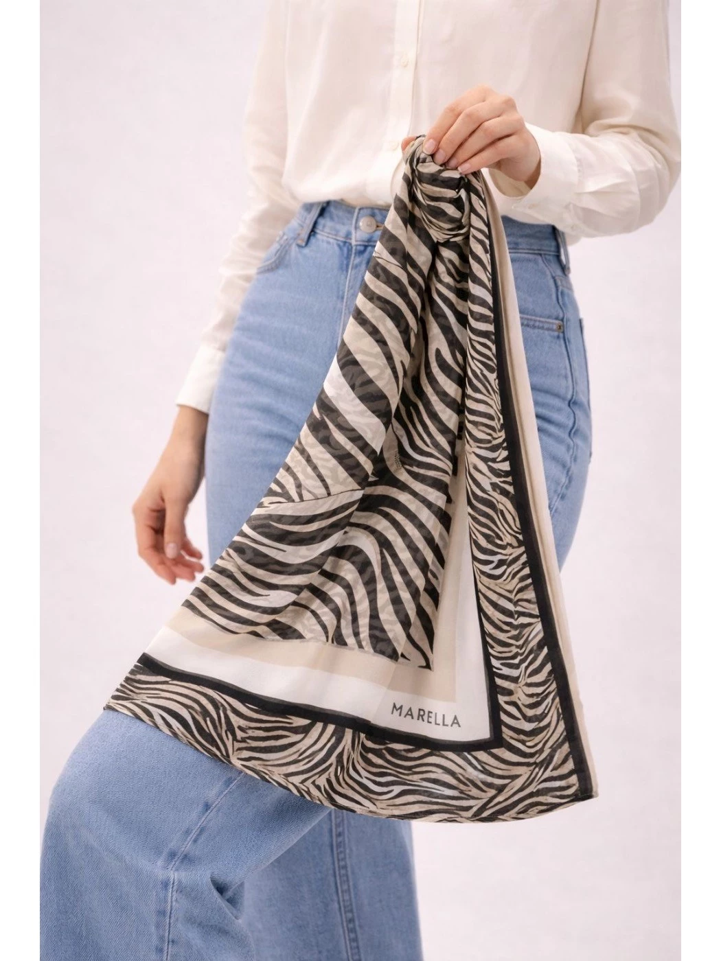 Marella modal and silk shawl