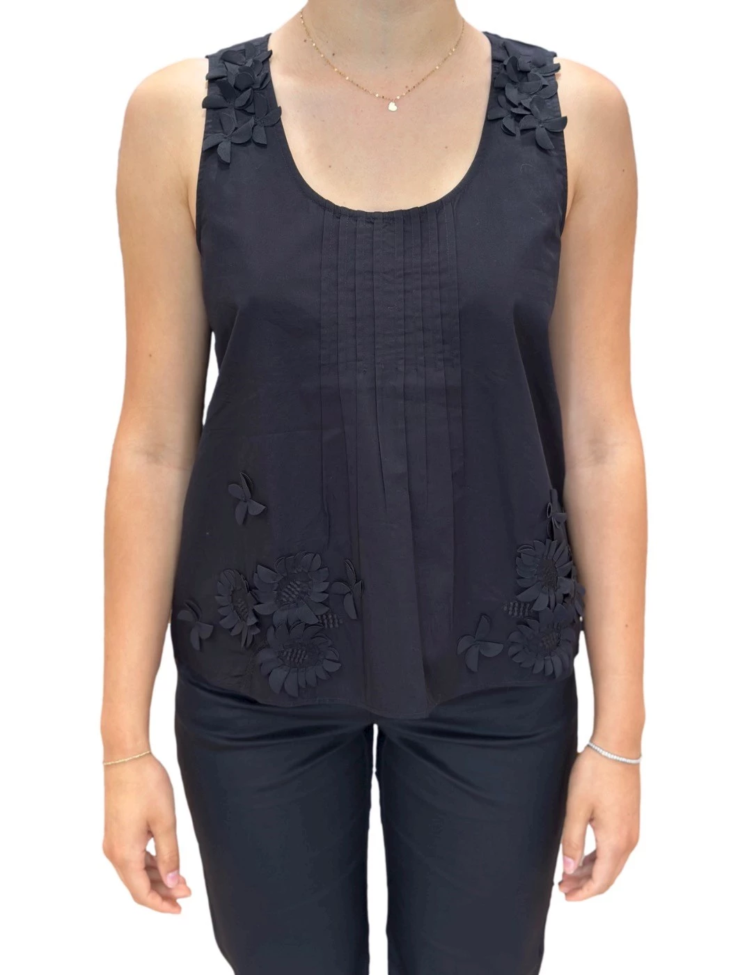 IBlues embroidered tank top
