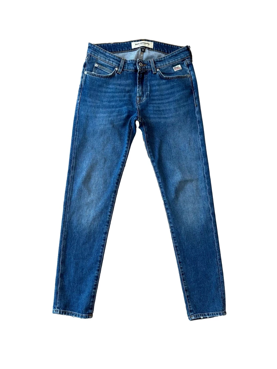 Roy Roger's slim fit light wash denim jeans