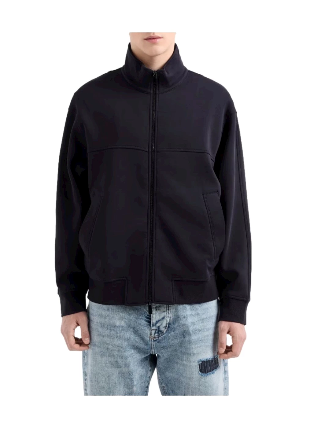 Armani Exchange zip-up sweatshirt