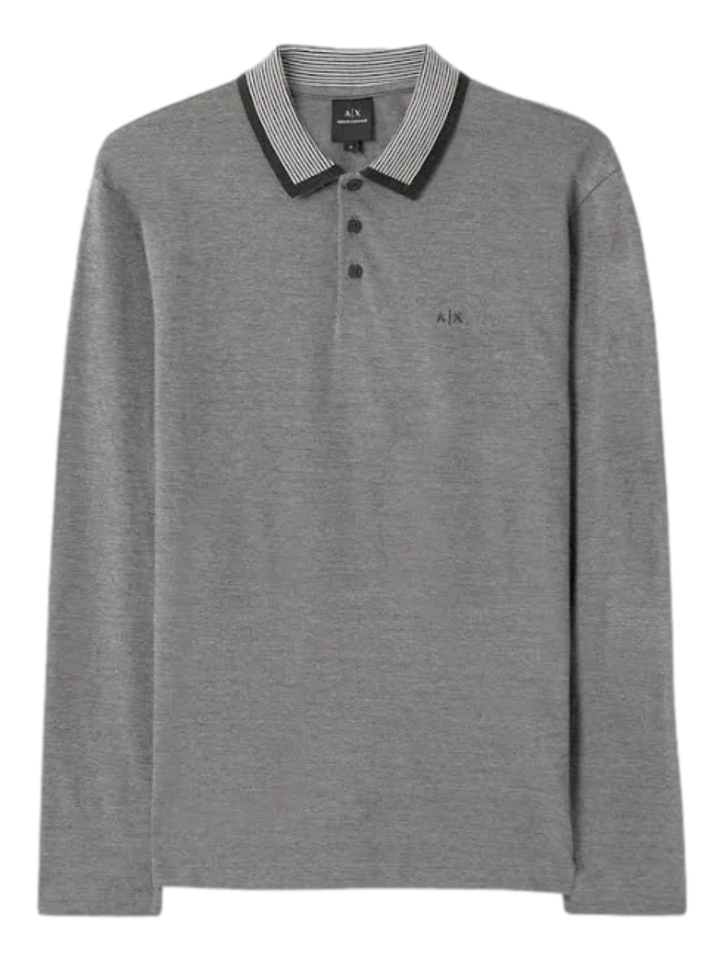 Armani Exchange long-sleeved polo shirt