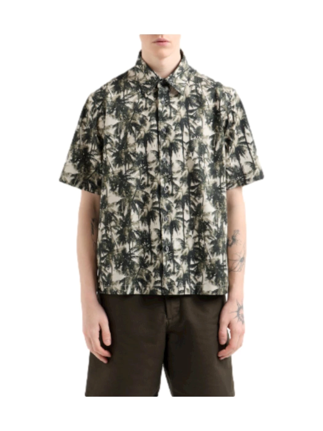 Armani Exchange patterned shirt