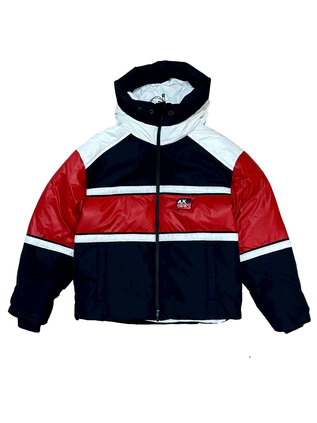 Down jacket with contrasting bands Armani Exchange