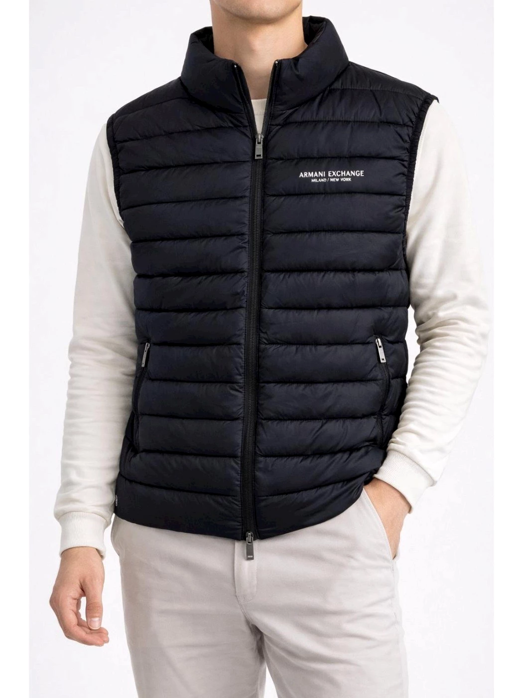 Armani Exchange Sleeveless Down Jacket