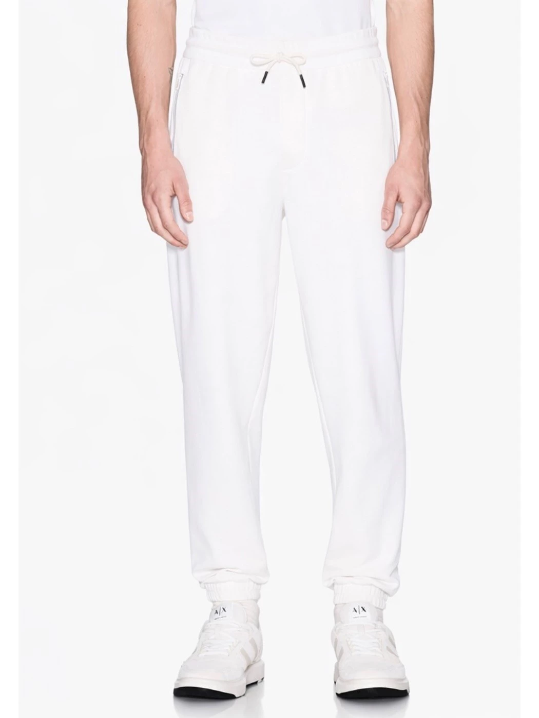 Armani Exchange cotton jogger trousers