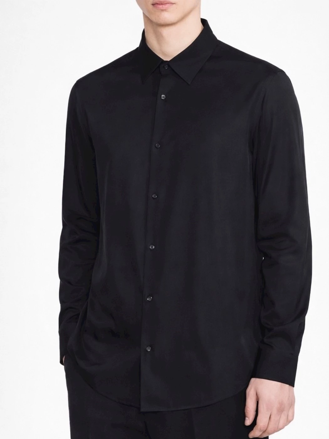 Armani Exchange stretch shirt
