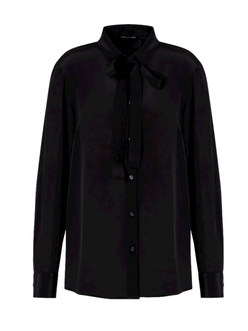 Viscose shirt with bow Armani Exchange