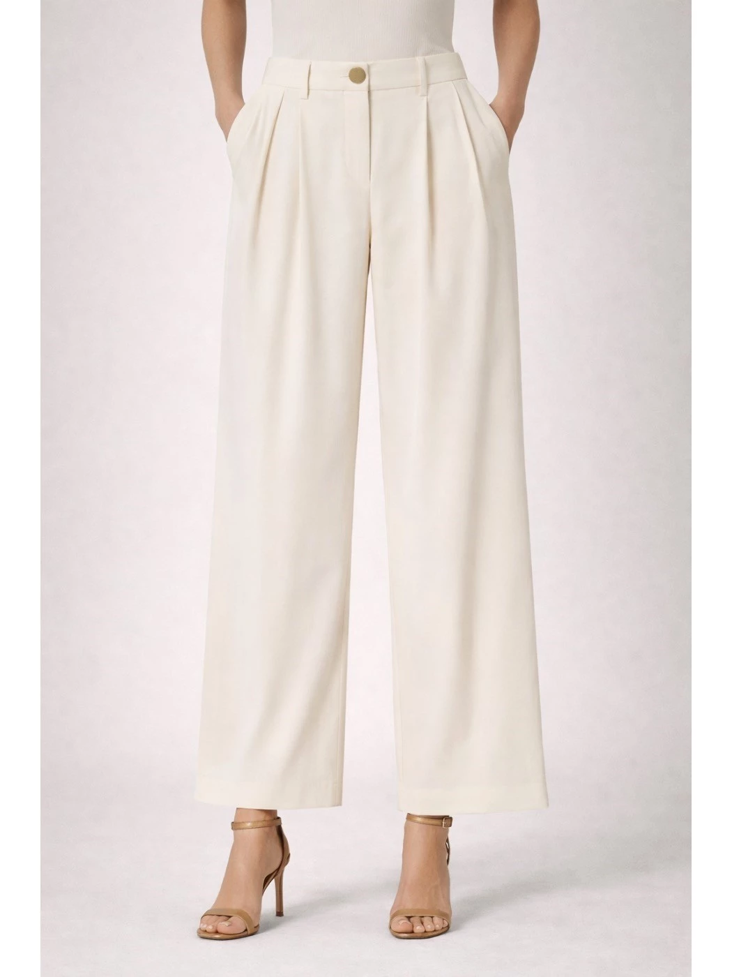 Armani Exchange blend trousers