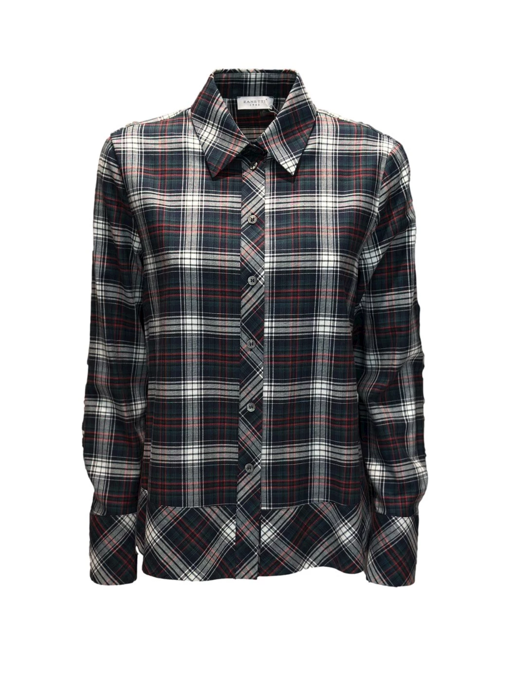 Zanetti check shirt