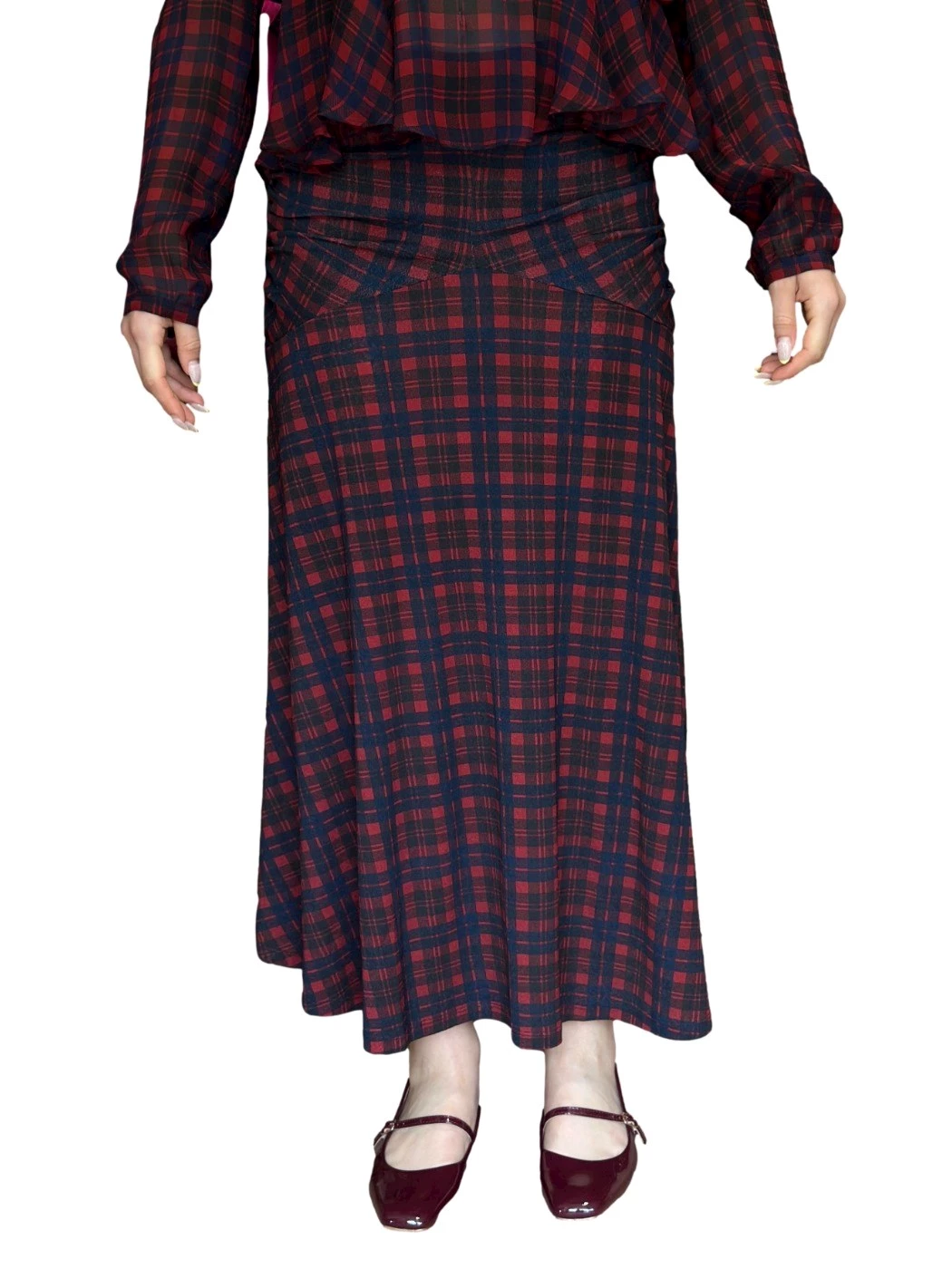 Marella tulle jersey skirt