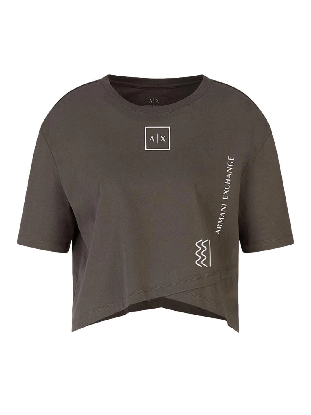 T-shirt with Armani Exchange print