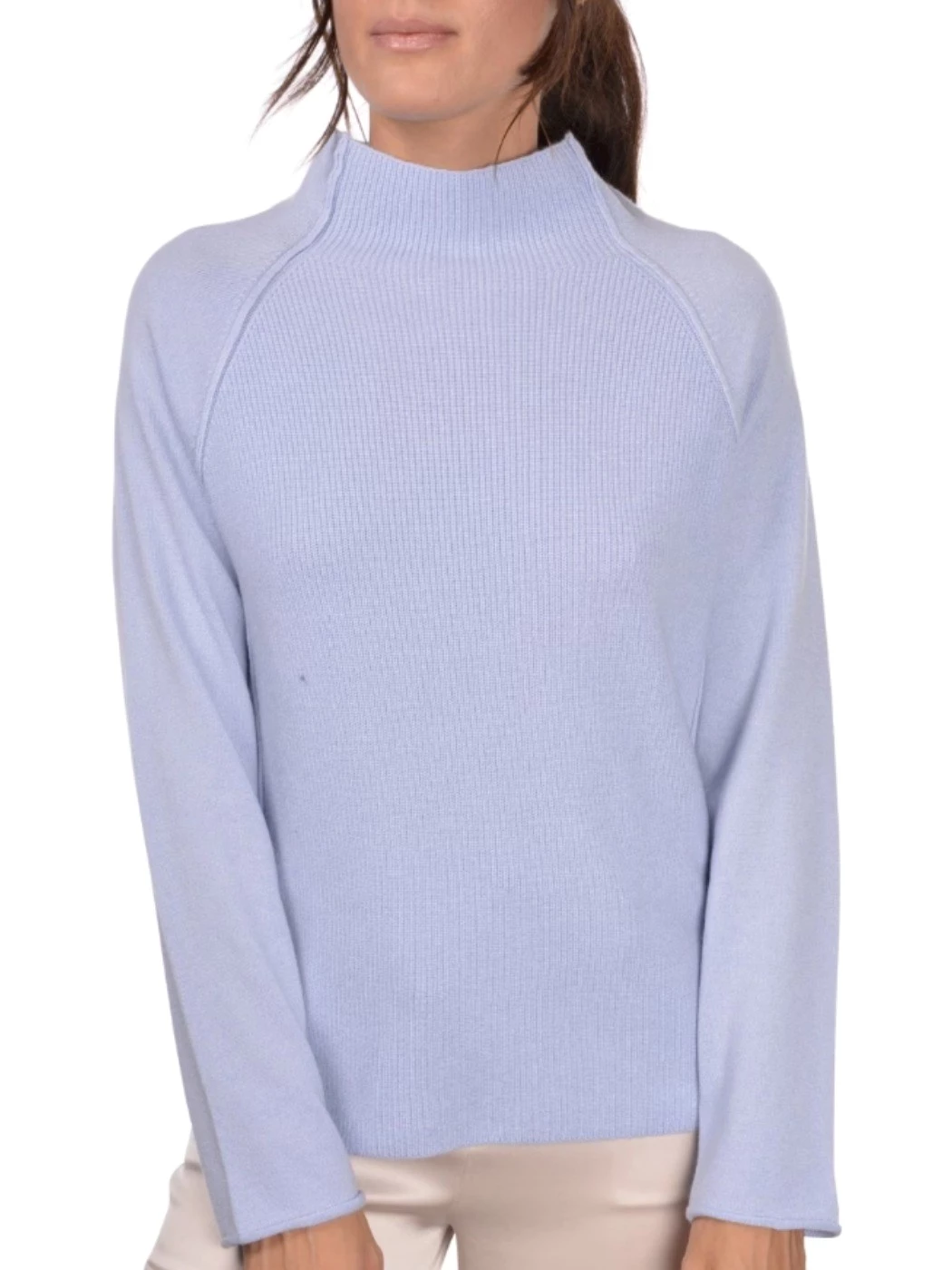 English knitted turtleneck in Gran Sasso chasmere