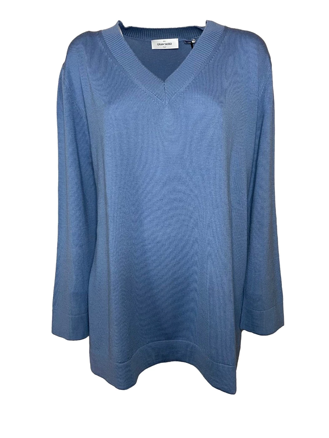 Sweater with Gran Sasso slits