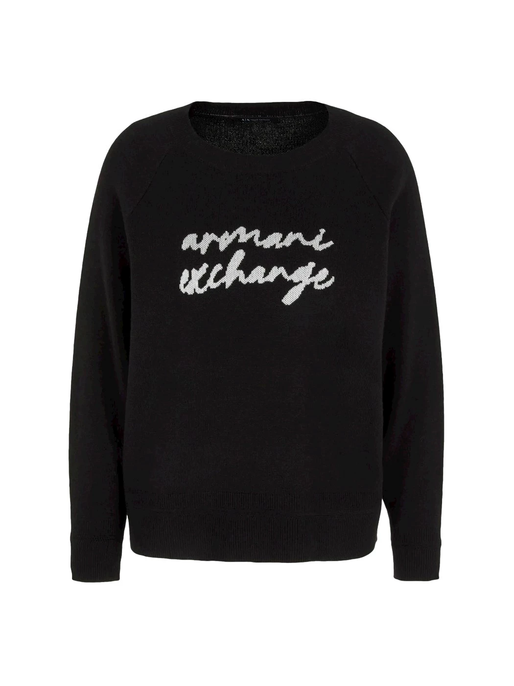 Armani Exchange embroidered logo sweater