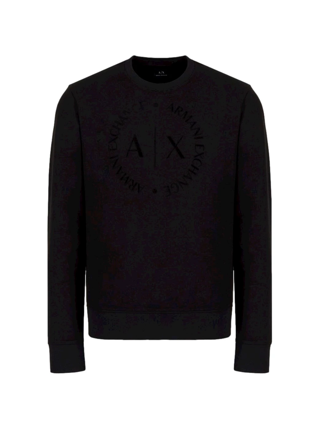 Sweatshirt with maxi-logo round Armani Exchange