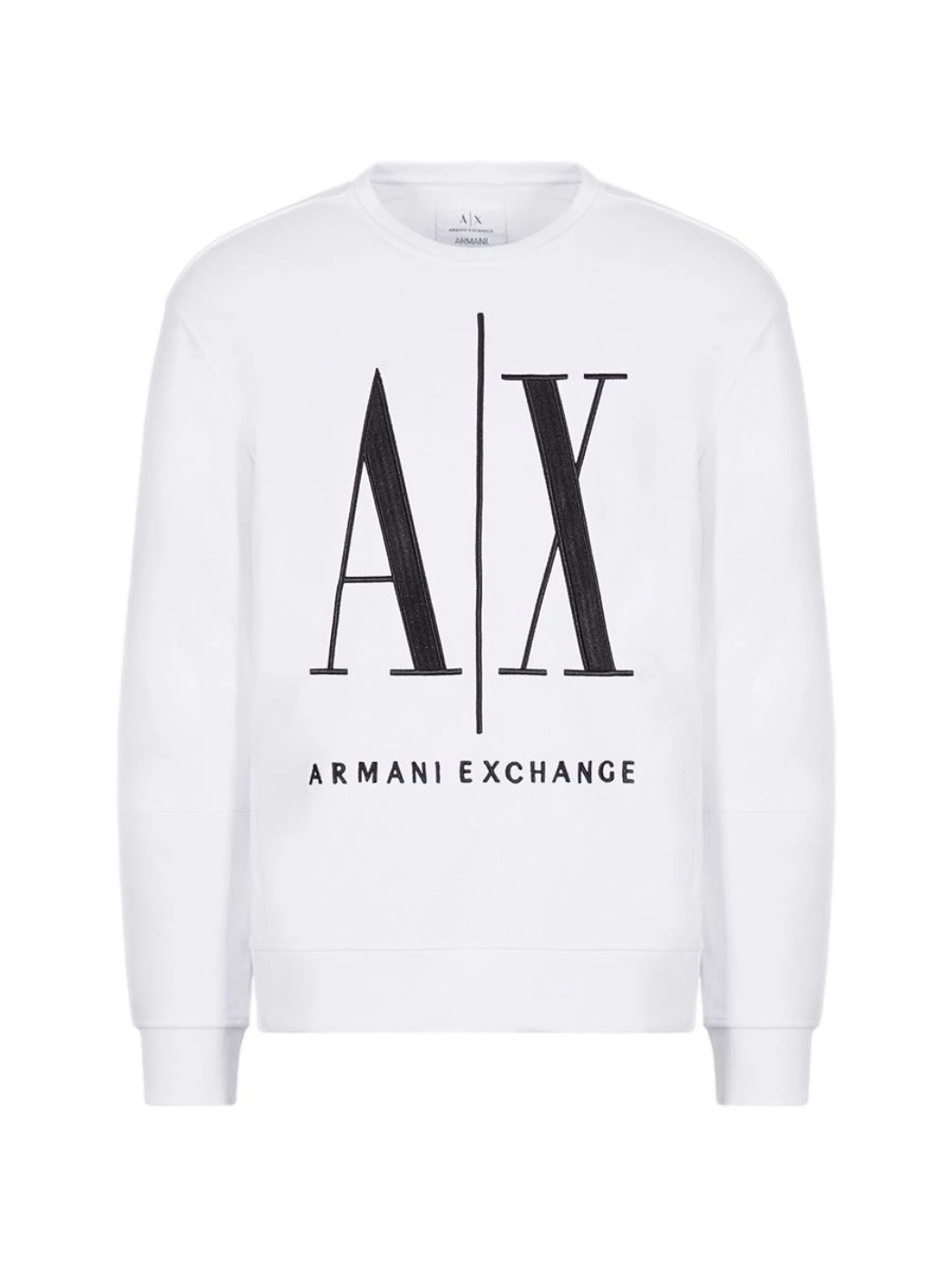 Armani Exchange cotton crew-neck sweatshirt