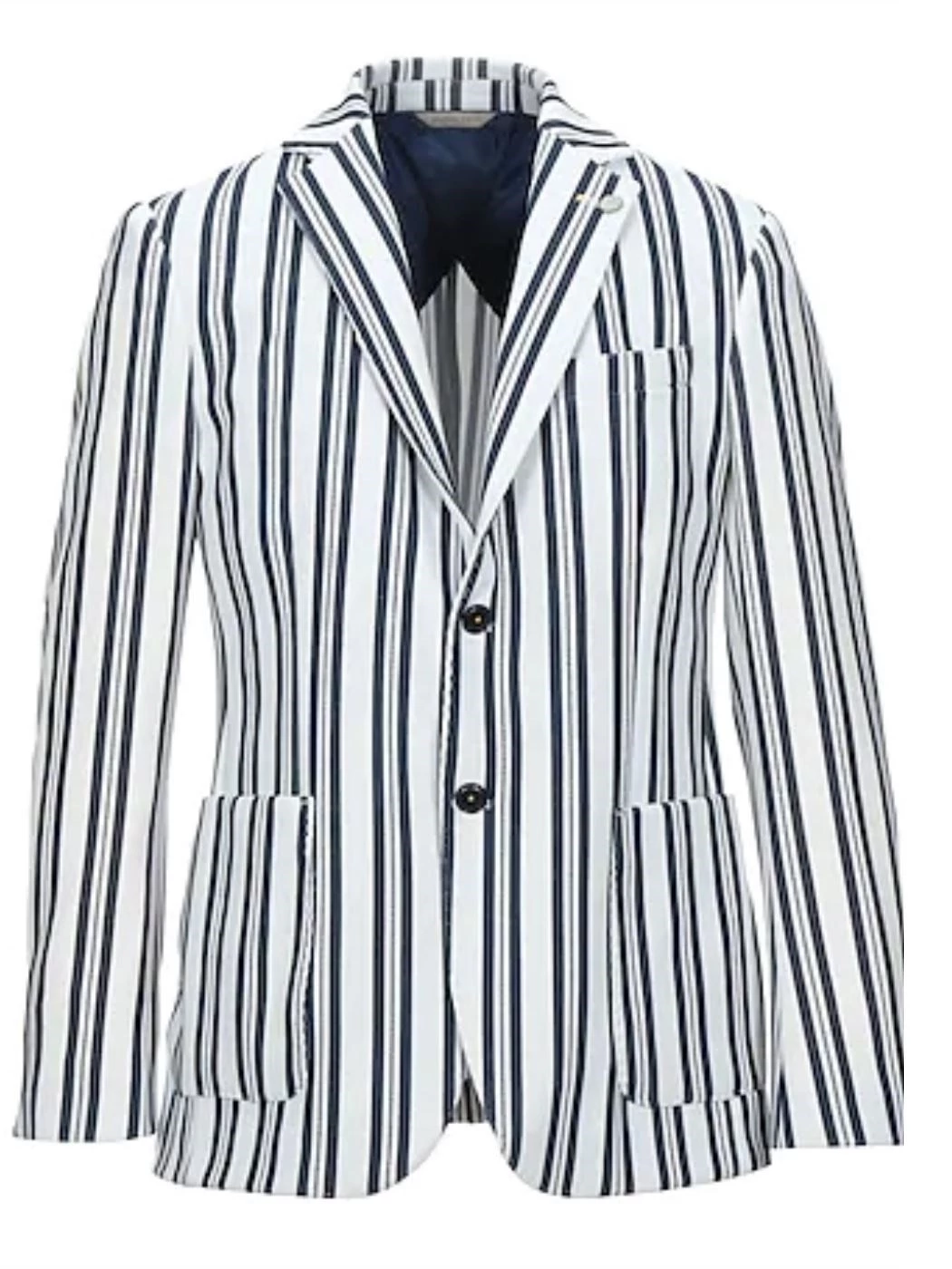 Alessandro Gilles striped jacket