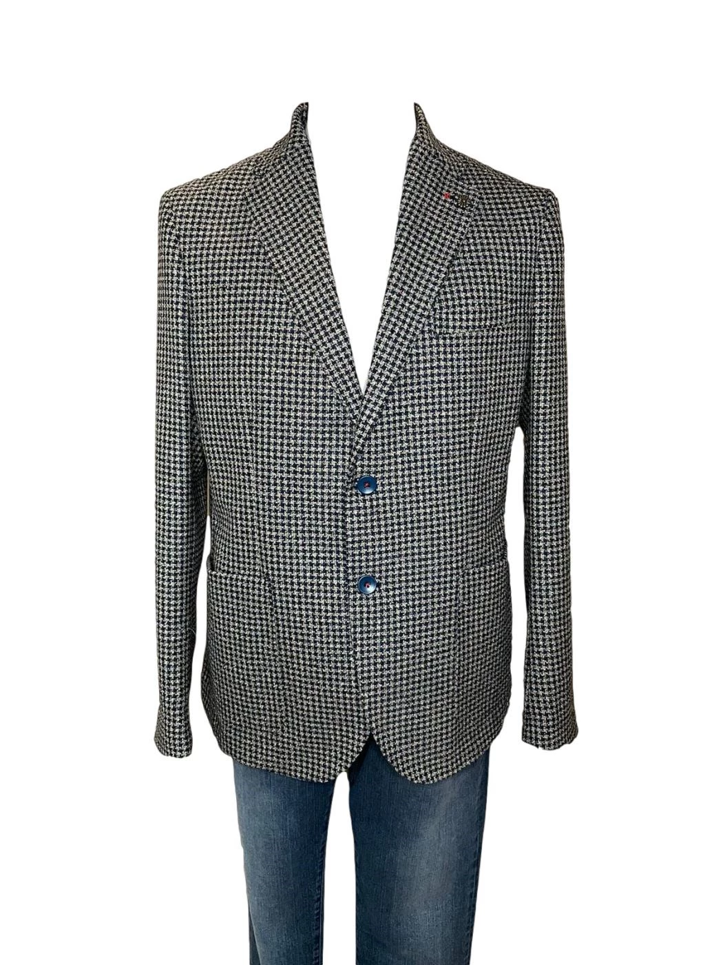 Alessandro Gilles micro square jacket