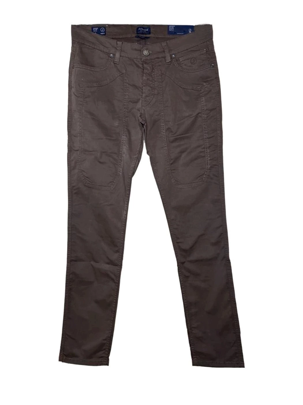 Jeckerson solid cotton trousers