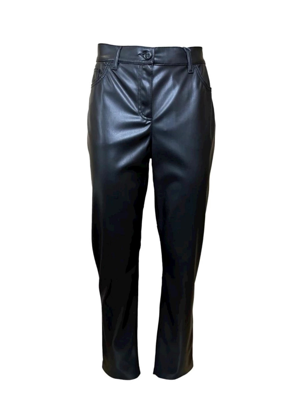 Marina Rinaldi leather effect trousers