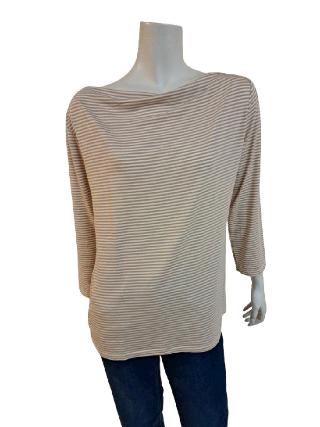 Maglia Collo Barca Righe Donna 19028