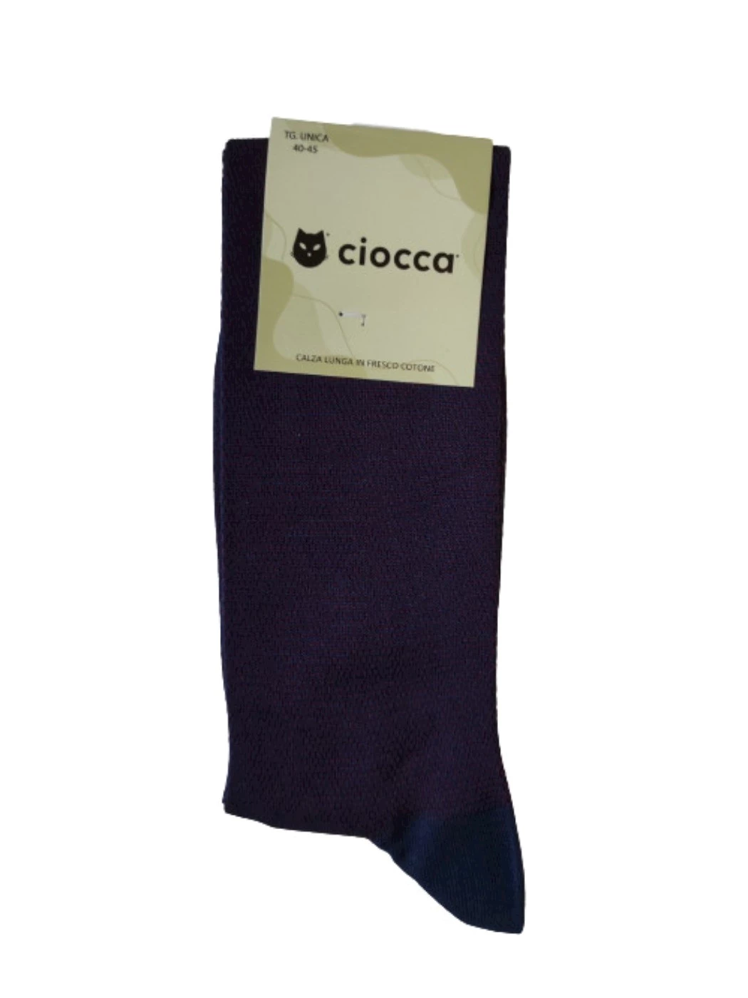Calza Lunga Uomo In Fresco Cotone 220