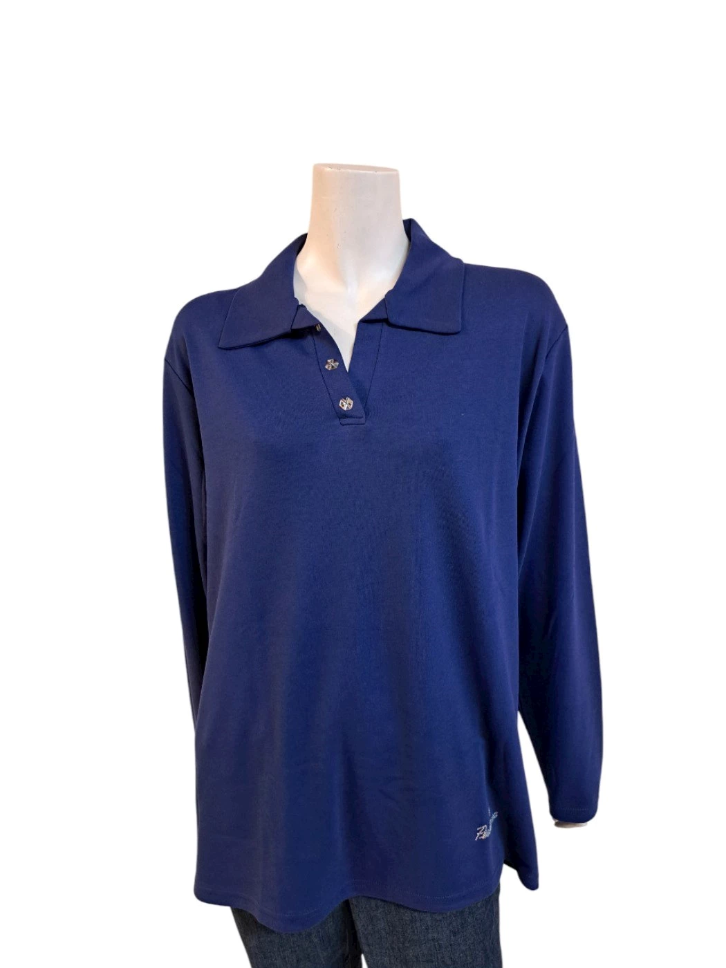 Maglia Polo Over Manica Lunga Donna 2300
