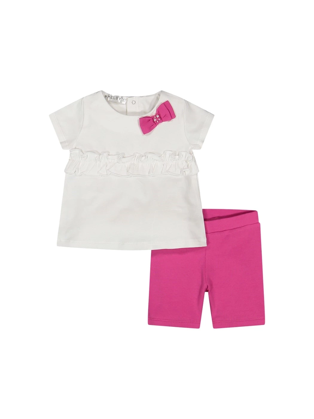 Completo Corto Neonata 23L7001